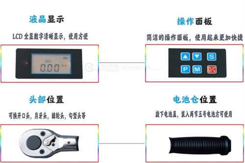 實時傳輸數顯力矩扳手